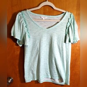 Knit Top Mint Green Size XL.